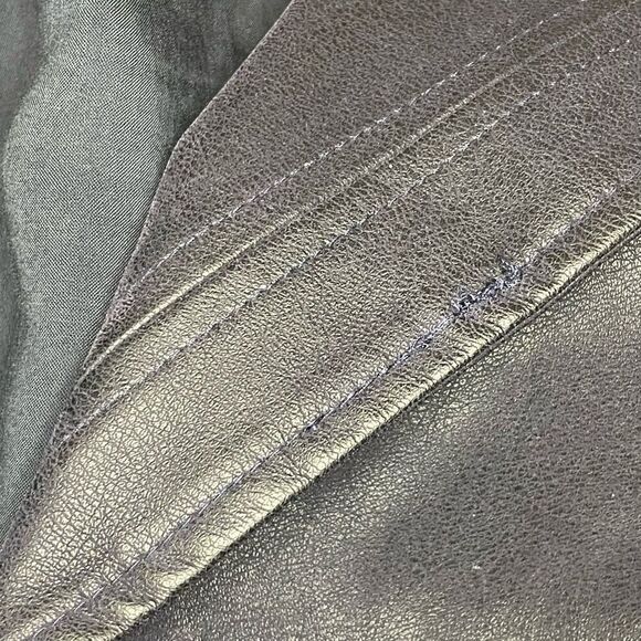 Sugar + Lips Faux Leather Look Jacket size Medium - Picture 8 of 11